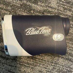 Blue Tees Golf Rangefinder in Blue  and White